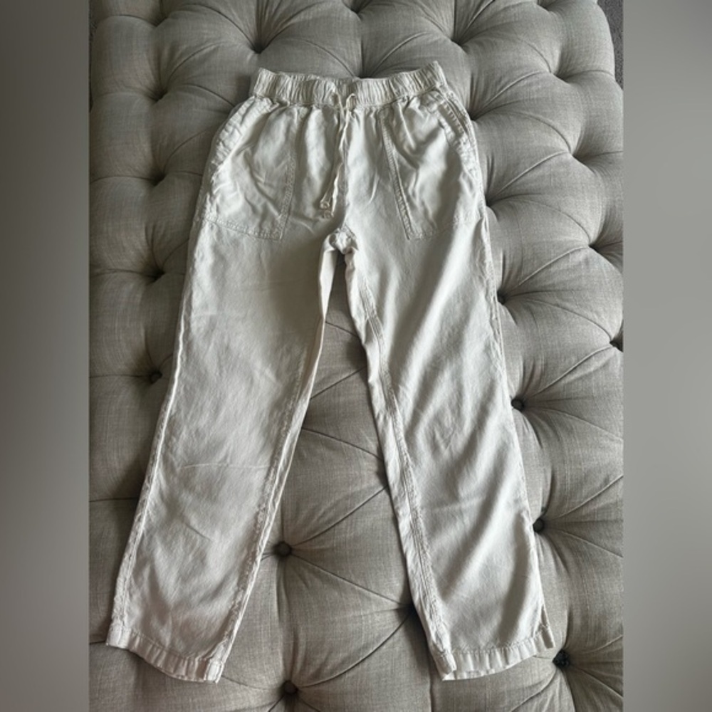 Pilcro Cream Casual Pants